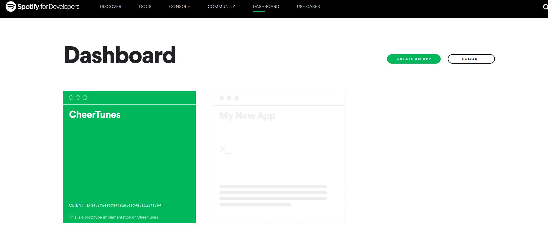 Spotify Dashboard App